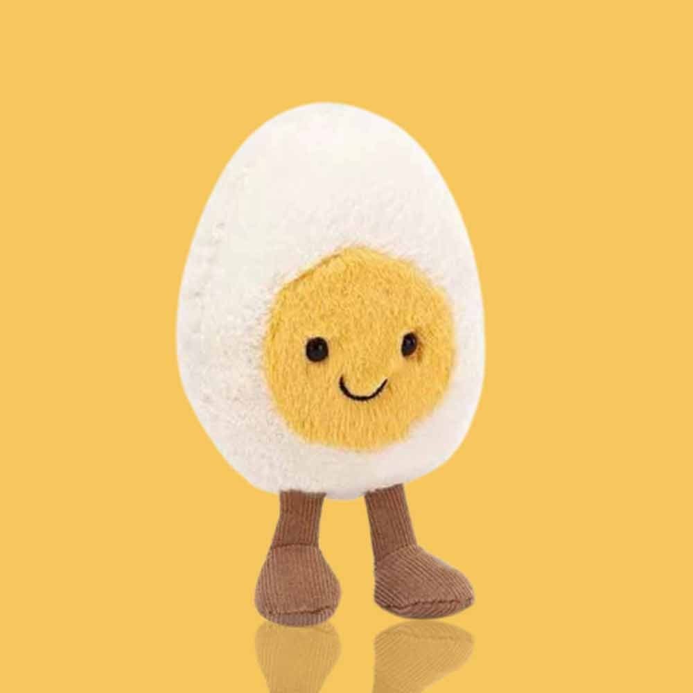 Jellycat small Amuseable Happy Boiled Egg Plush toy 30cm Stuffed Toys | Shopee Singapore