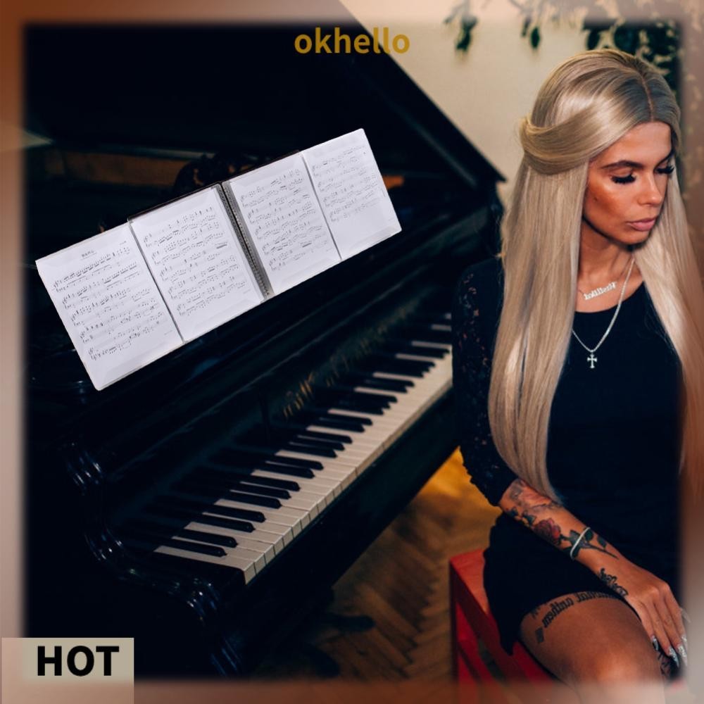 [Okhello.sg] 4/2 pages A4 Size Music Score Paper Sheet Note Document ...