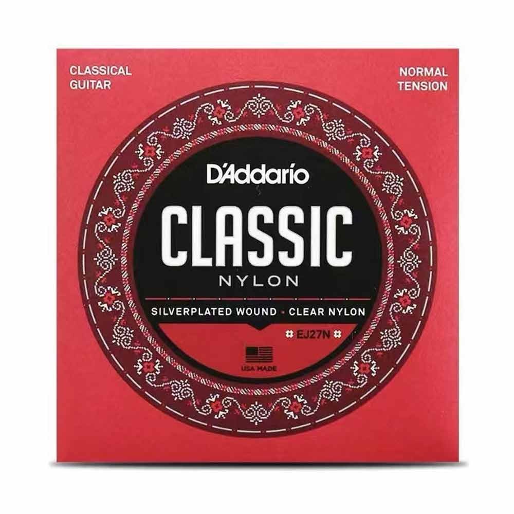 D'addario strings EJ27N Student Nylon, Normal Tension Classical Guitar