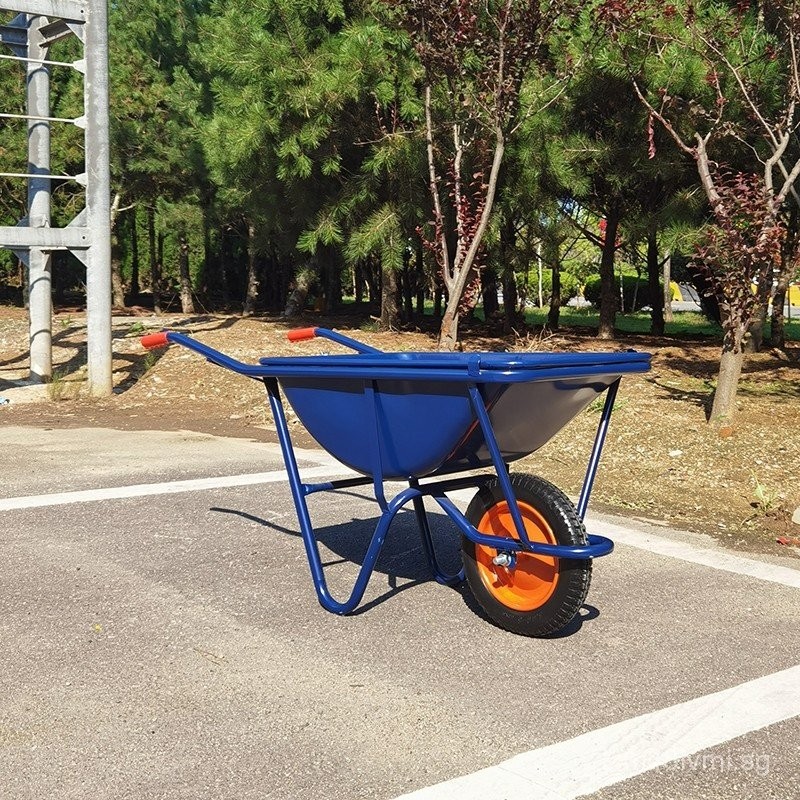 Wheelbarrow Agricultural Single Wheel Trolley Construction Site ...