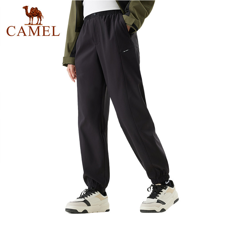 CAMEL Outdoor Assault Soft Shell Pants Men and Women Plus Velvet Warm ...