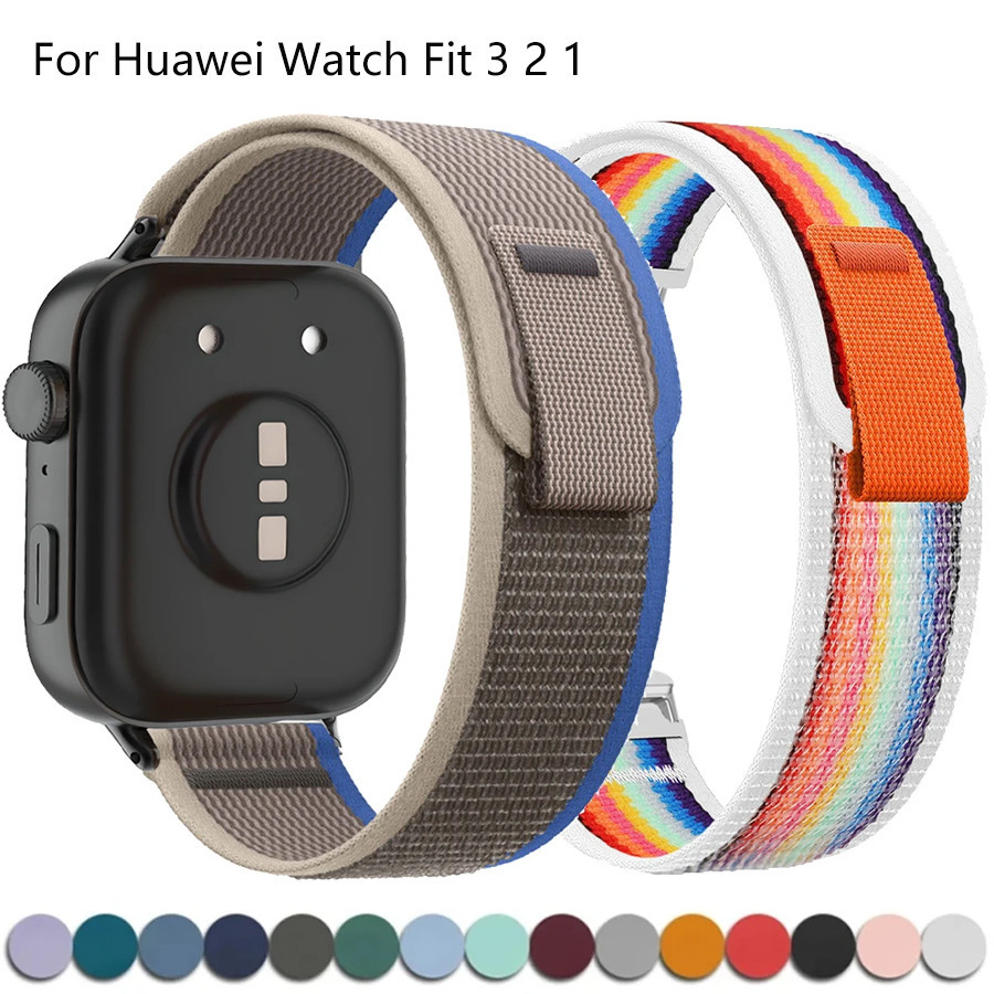 Nylon Trail Loop Band For Huawei Watch Fit 3 2 1 Strap Bracelet Sport