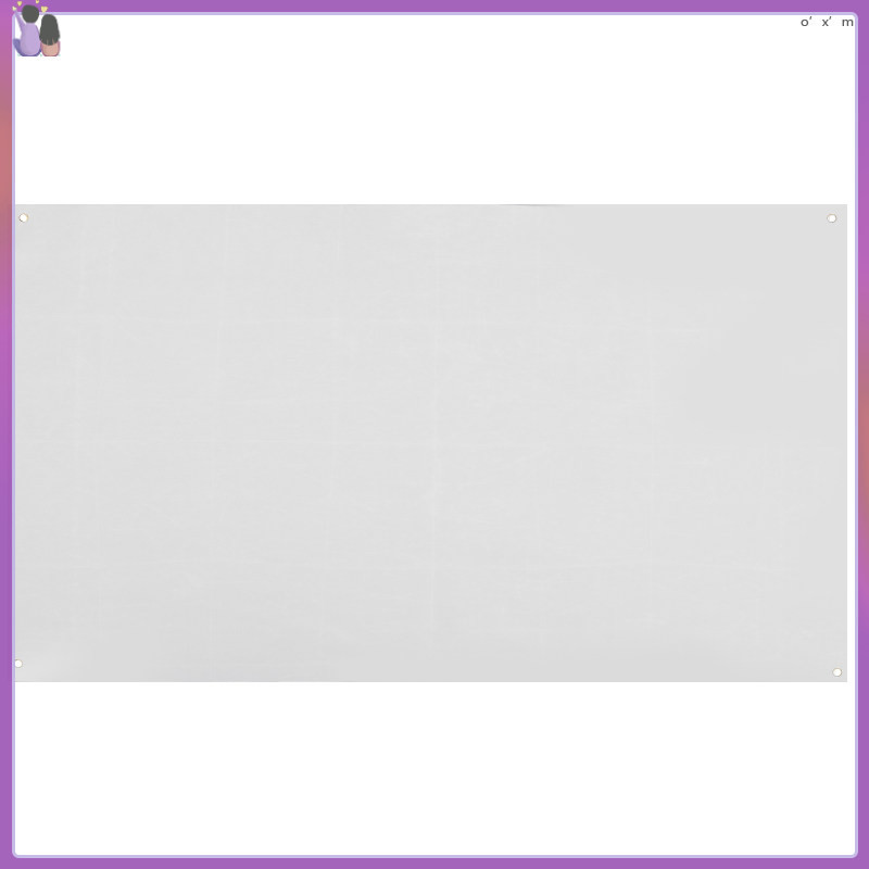 White Banner Blank Background Cloth Custom Signs Banners and Customize