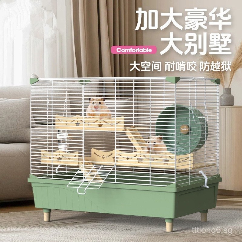 Hamster Cage58Basic Cage Golden Hamster Luxury Extra Large Space Villa ...