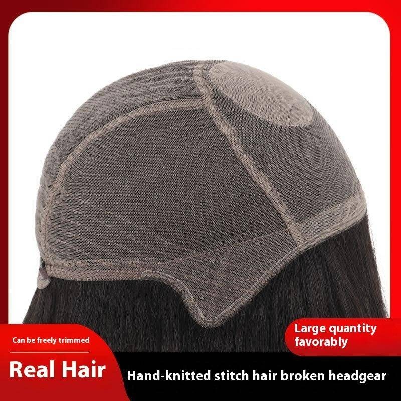 Full Mono And Silk Top 100% Human Hair Wigs With Soft And Breathable ...