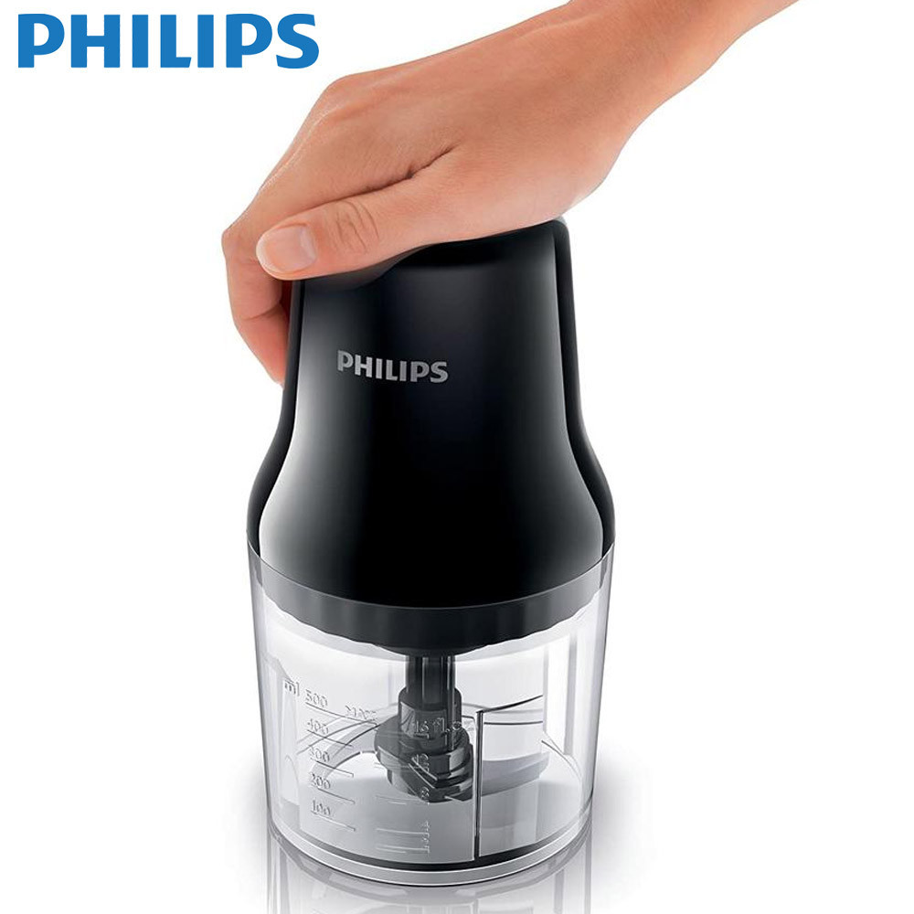 Philips Daily Collection Chopper HR1393/90 Easy One Touch Blender ...