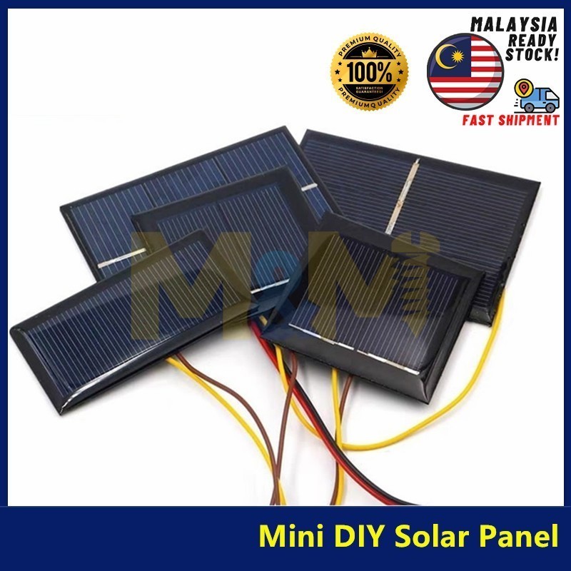 Mini Solar Panel 2V 3V for School Project RBT DIY Accessories ( DIY ...