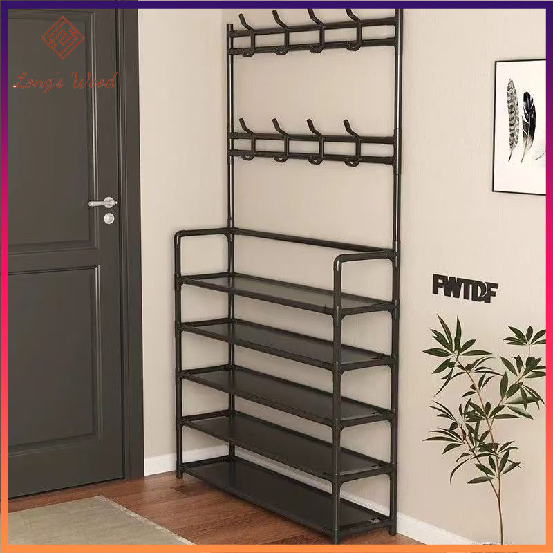 Simple Shoe Rack Multi-layer Household Floor-standing Integrated Shoe ...