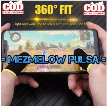 Sepasang / Sarung Tangan Jempol Gaming Game Anti Keringat New / Sarung Jempol - Gambar 2
