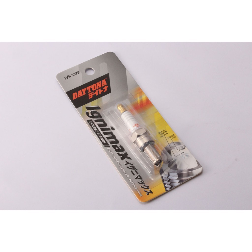 Racing Spark Plugs Daytona Double Iridium CR9E, MX135, MX-150, Vixion ...