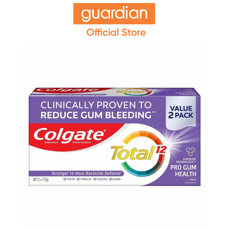 Colgate Total Pro Gum Health 2x110g | Shopee Singapore