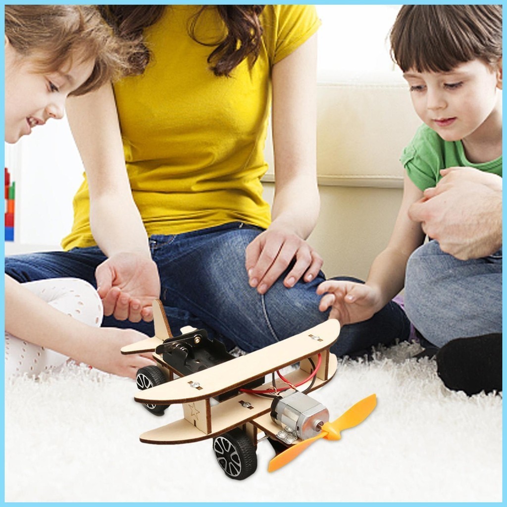 Toy Plane Model en Airplane Puzzles Experiment Electric Ride On Toys ...