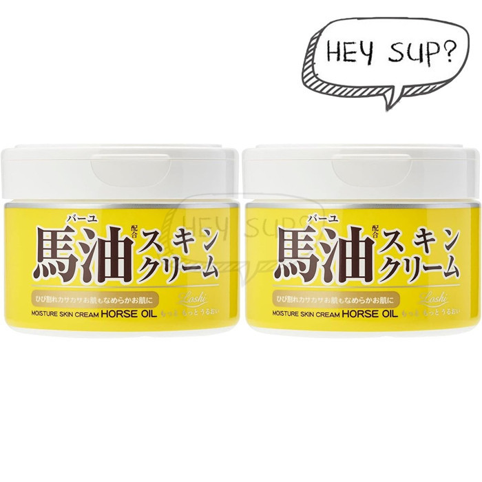 Loshi Horse Oil Moisture Skin Cream 220g (2pcs) | Shopee Singapore