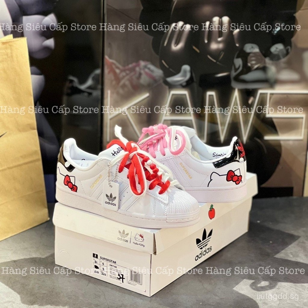Hello Kitty X Adidas Originals Superstar Sneakers Hello Kitty Shell Toe ...