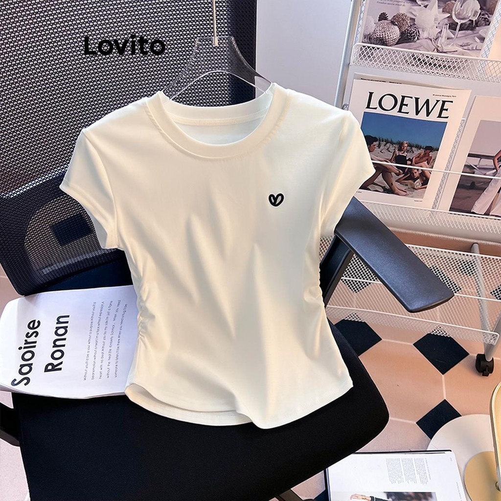 white and black t shirt women's