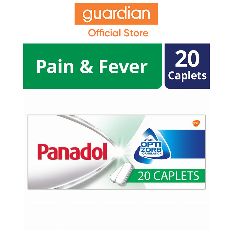 Panadol with Optizorb Rapid Pain Relief 20 caplets | Shopee Singapore