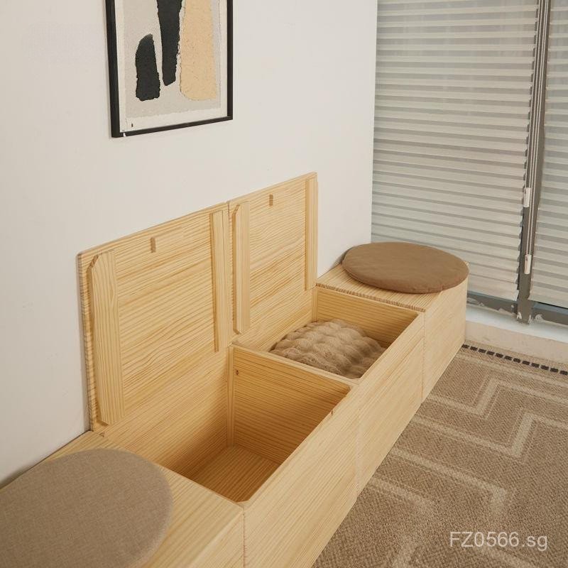 Bay Window Cabinet Bed Storage Box Convertible Storage Box Splicing Bed ...