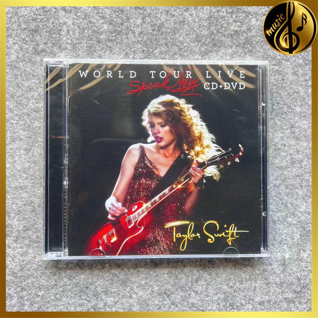 Original Taylor Swift Speak Now World Tour Live CD+DVD Album [Sealed ...