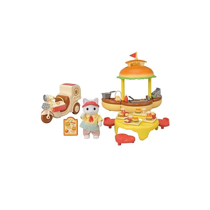 Sylvanian factory Families Hamburger Wagon