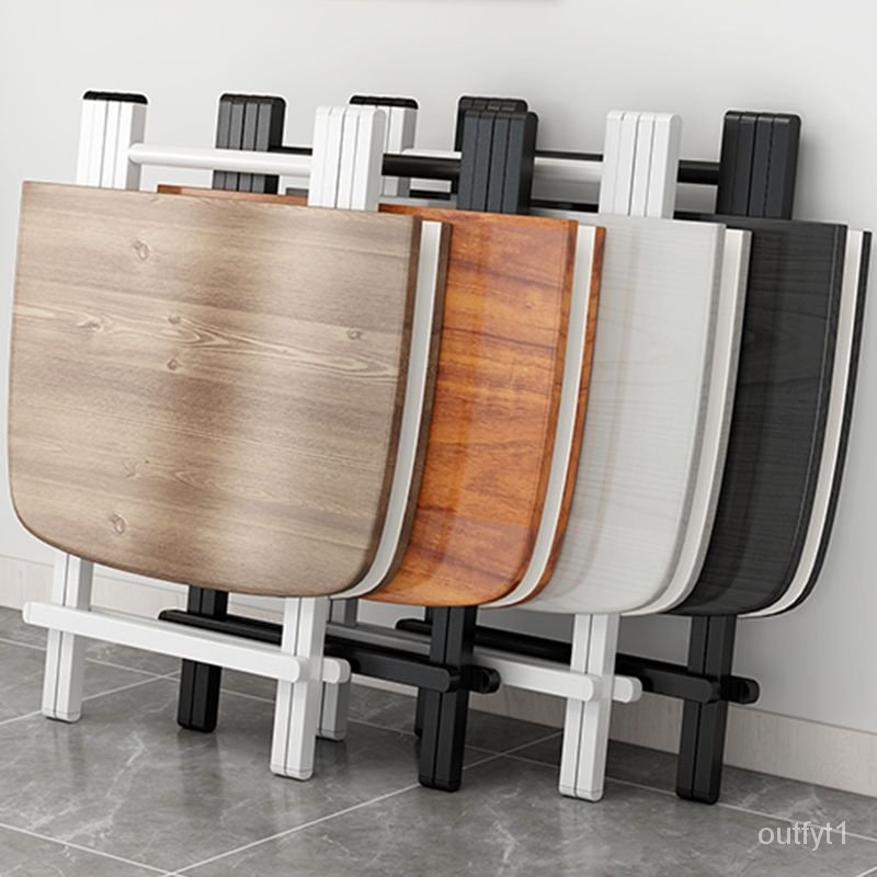 Folding Table Dining Table Household Simple Small Apartment Folding ...