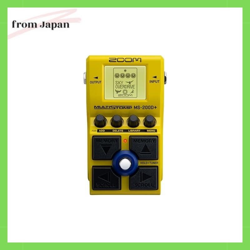 ZOOM Multi Stomp Box 200 types of drive sounds Released in 2024 MS-200D ...