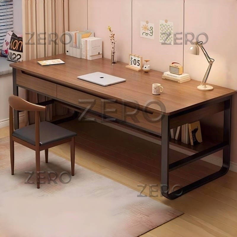 Computer Table With Drawers Study Table / Computer Desk With Shelf ...