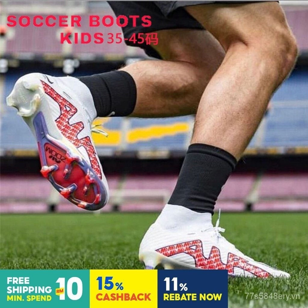 MDCR new zoom mercual 15 Superfly 9 vapor elite FG Soccer shoes for men ...