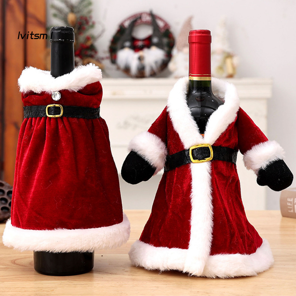 Christmas sweater wine bottle holder best sale