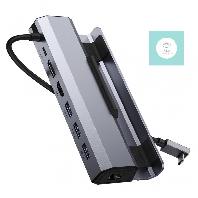 Muzi JSAUX Steam Deck OLED Docking Station 7IN1 ROG Ally Hub Dock 4K