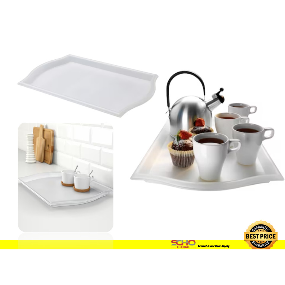 IKEA-SMULA Tray, transparent, 52x35 cm fit with FLUNDRA dish drainer ...