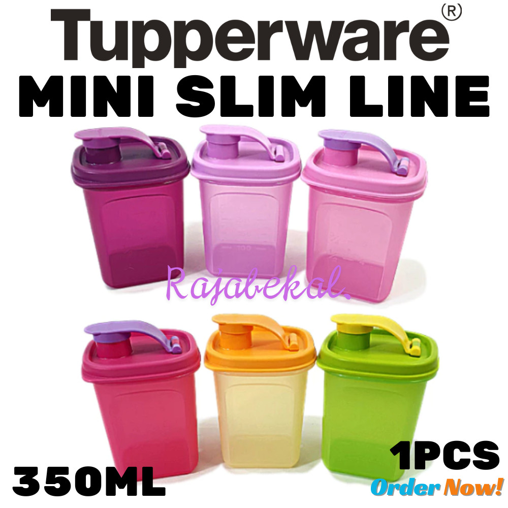 Tupperware Mini Slim Line 350ml Retail 1Pcs Airtight Container Food ...