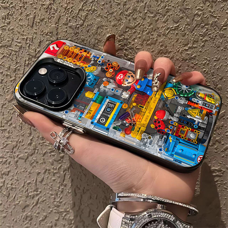 Fun Tools Lego Mary iPhone Phone Case Compatible iPhone 15promax 15 14 13  12 11 pro max 13promax 14promax 13pro 14pro xr 8plus xs Shock-resistant  Case