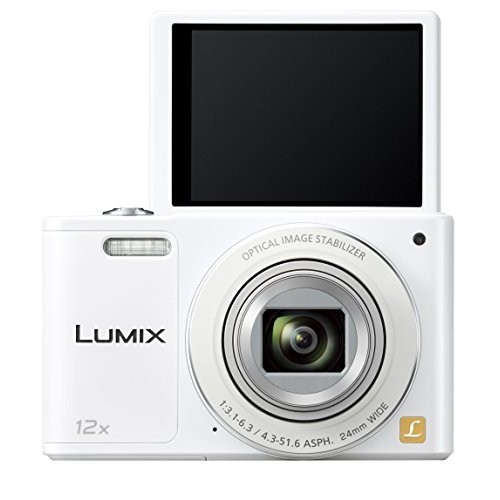 Panasonic Digital Camera Lumix SZ10 Optical 12x White DMC-SZ10-W