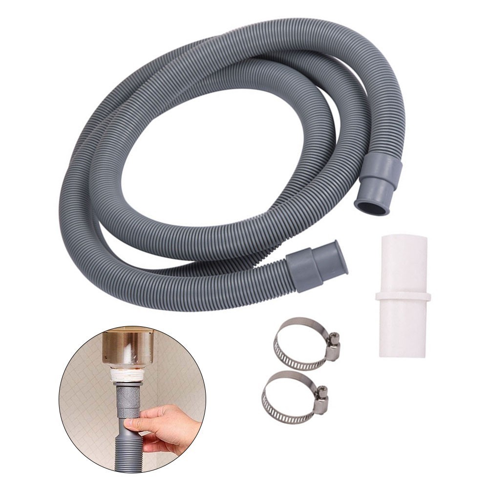 Sales Washing Machine Dishwasher Drain Waste Hose Extension Pipe Kit Shopee Singapore