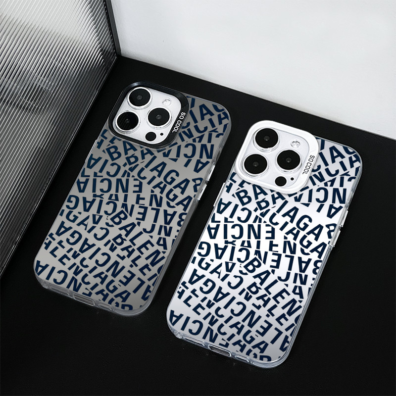 Street Wear Fashion Luxury Phone Case for iPhone 16 15 14 13 12 11 15 Pro Promax XS Xsmax Plus Balenciaga Shopee Singapore