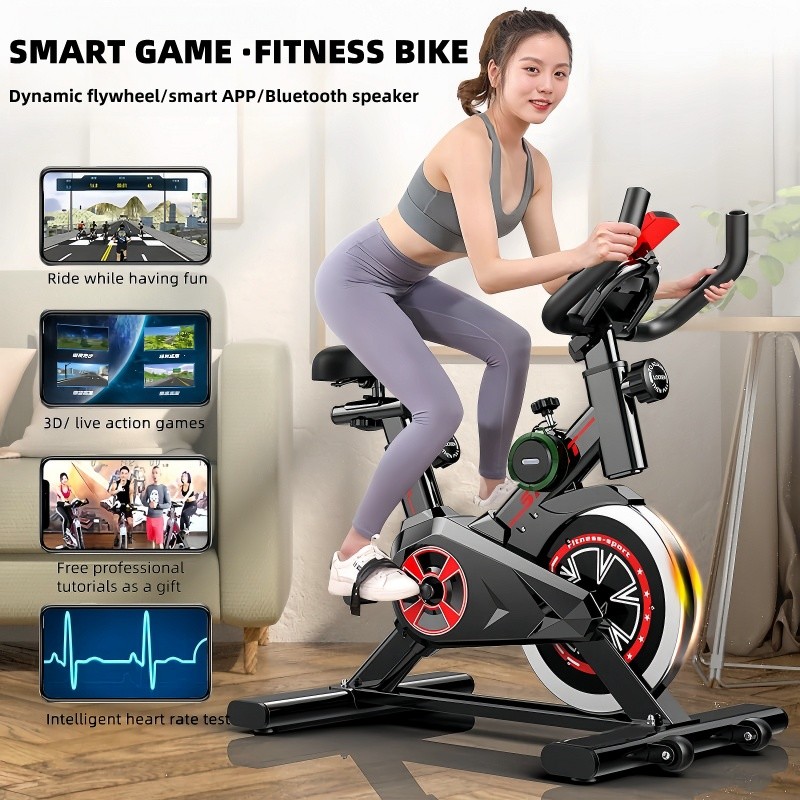 SG STOCK]Home Exercise Bike LCD Display Weight Loss Pedal Bicycle