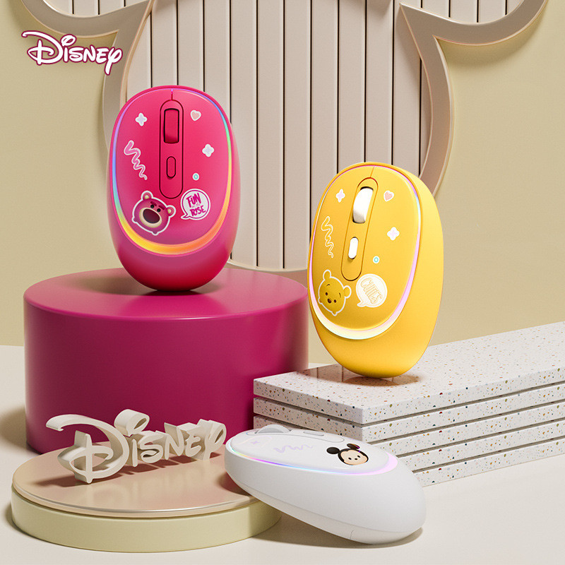Disney Bluetooth Ergonomic Mouse,Home Office Desktop Laptop Wired Mouse ...
