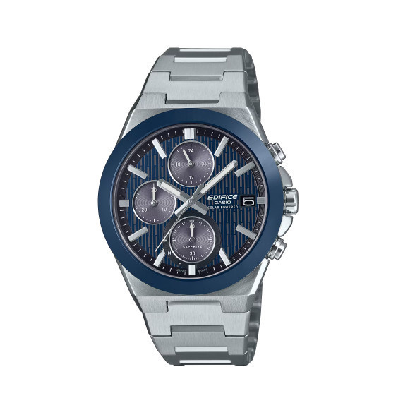JDM JULY WATCH ★ Casio Edifice ceramic bezel light kinetic chronograph ...