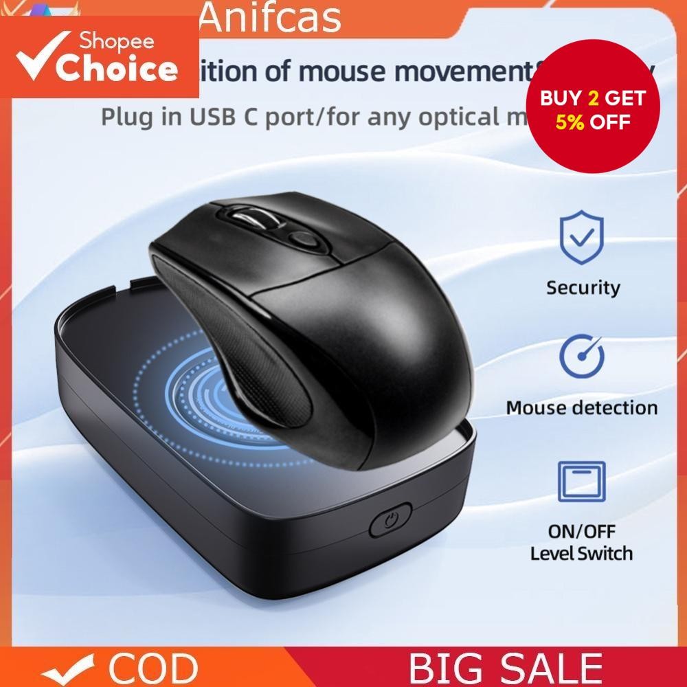 【AC】Adjustable Mouse Mover with Button Mouse Mover Jiggler 5V 1A for ...