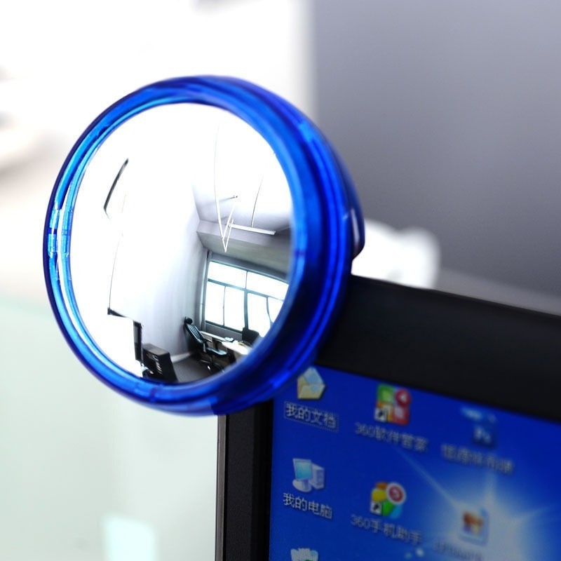 Useful Laptop Computer Monitor Cubicle Rear View Rearview Mirror Home ...