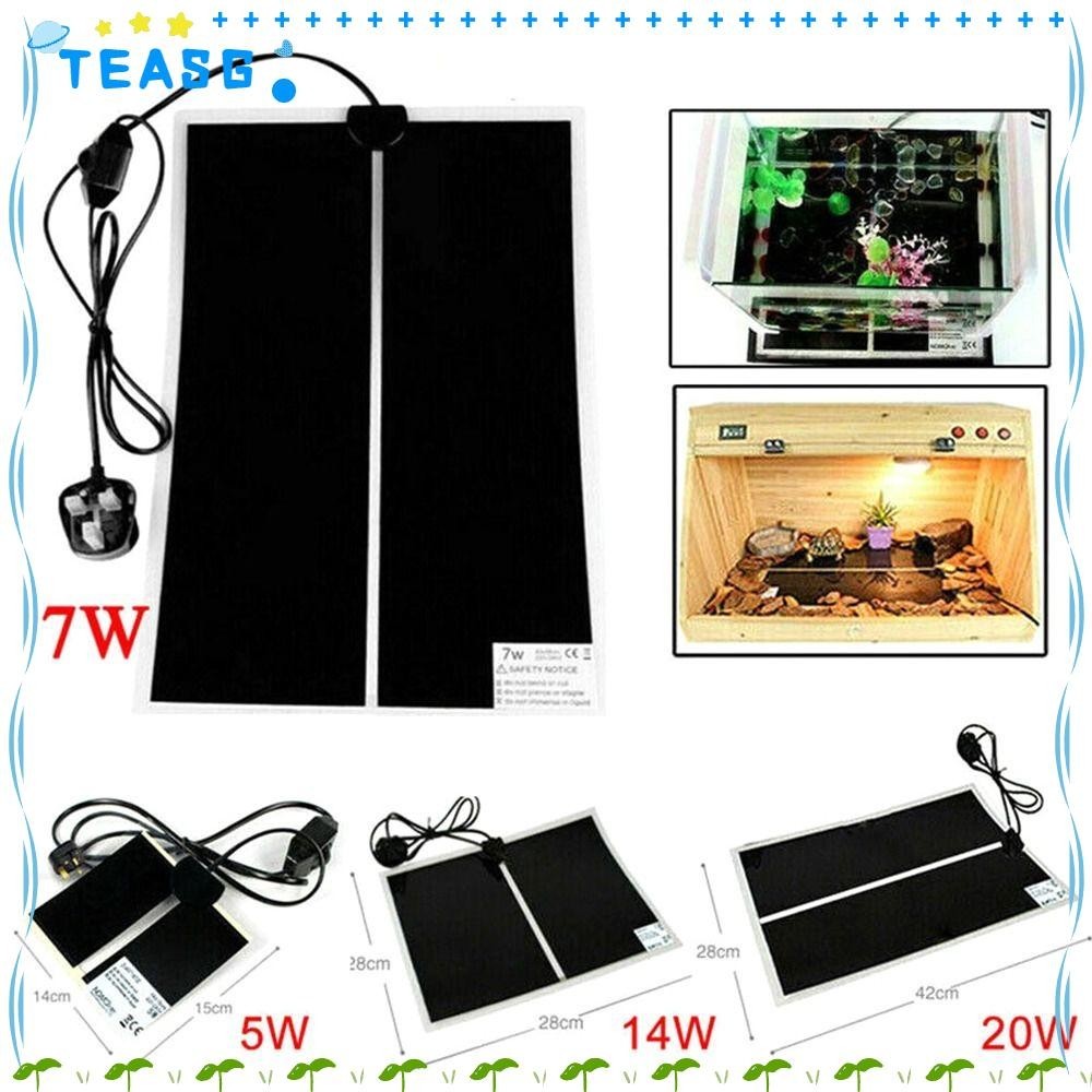 TEASG Reptile Vivarium Heating Mat Reptiles Supplies With Thermostat Controller Professional Pet Pad Shopee Singapore