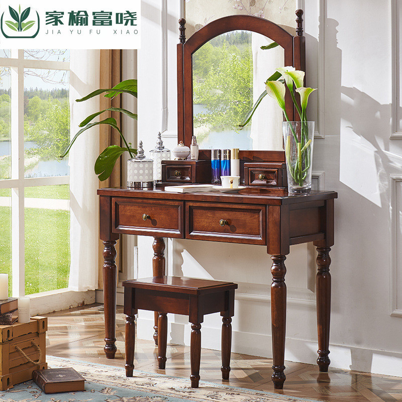 Dressing table, bedroom, American minimalist dressing table, small ...