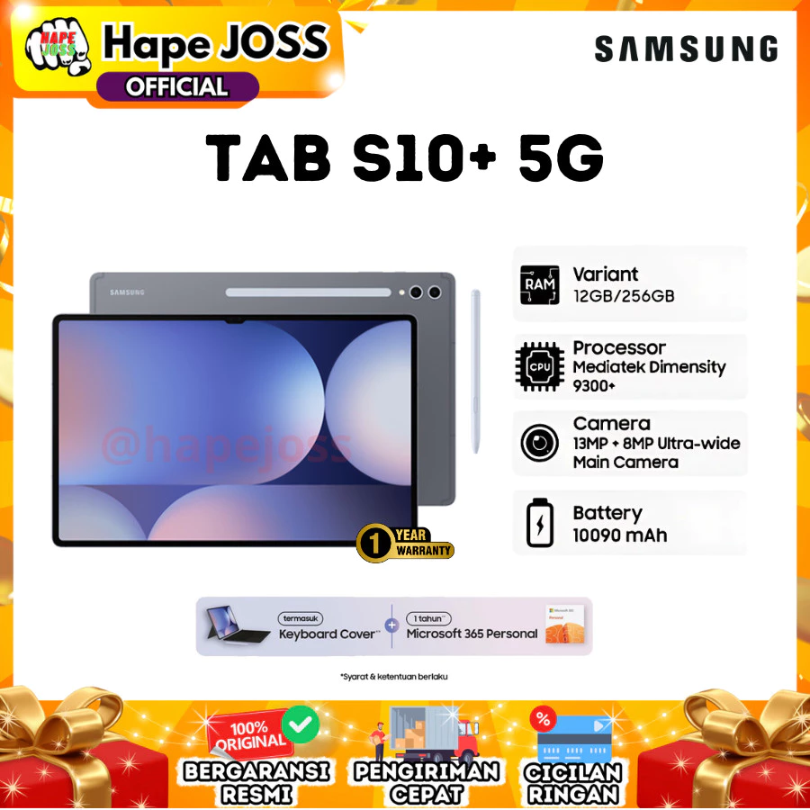 Samsung Galaxy S10+ 5G 12/256GB [ Free Keyboard & Pen ] Garansi Resmi Indonesia