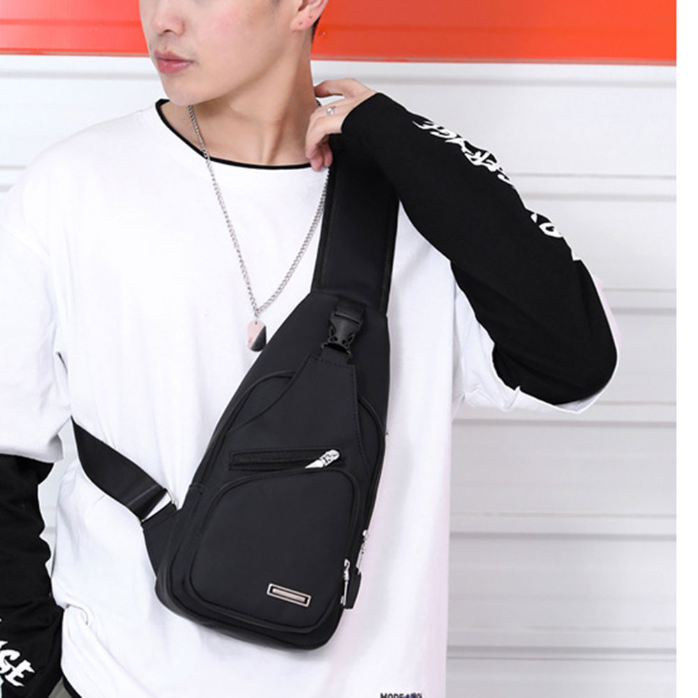Sling bag with multiple pockets deals