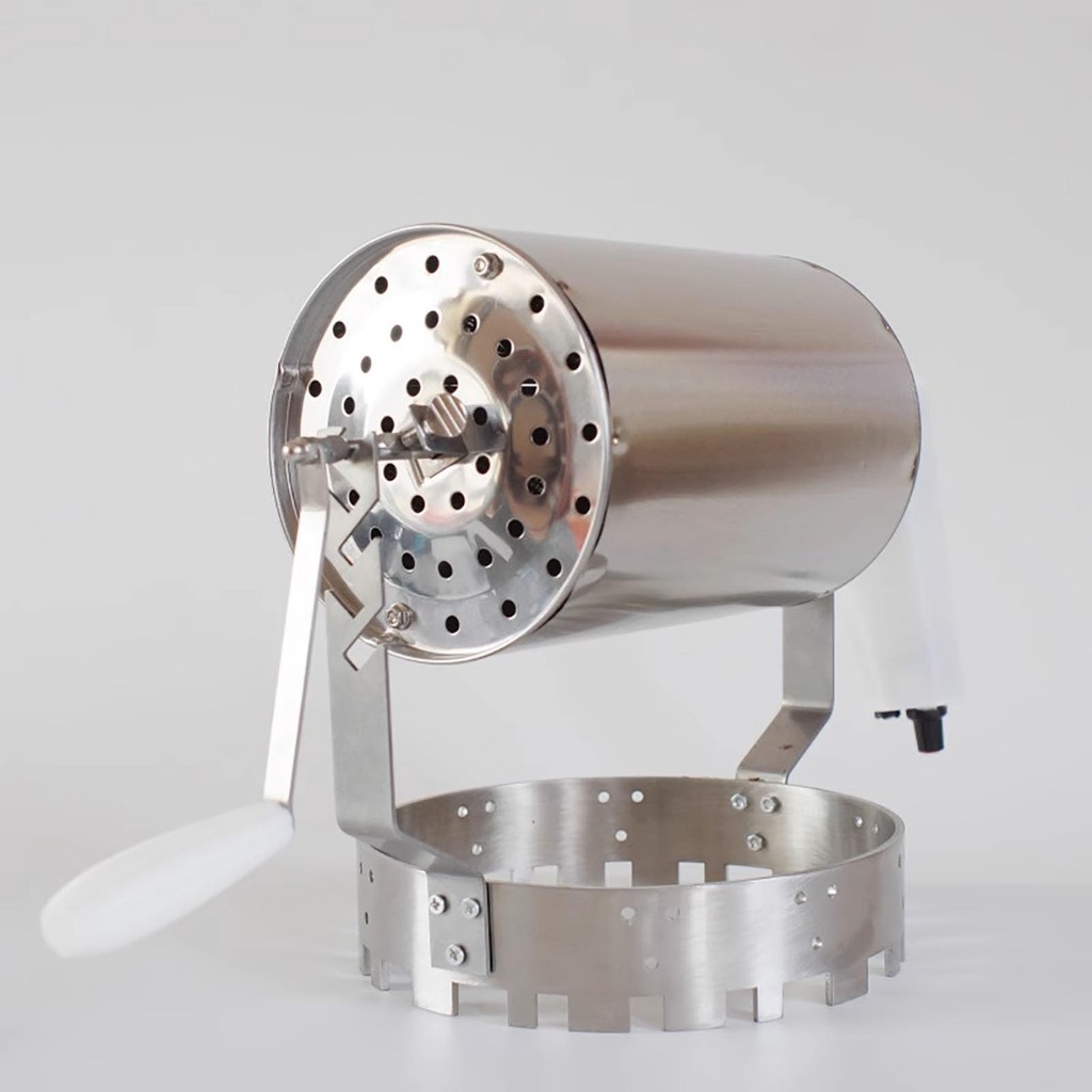 NEONMAN Coffee Roaster, Stainless Steel Manual Rotating Coffee Roaster ...