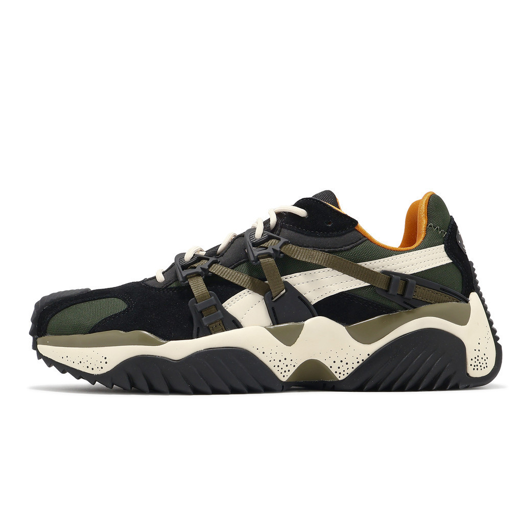 Puma Casual Shoes Voltaire Hike Men s Black Army Green Outdoor Off Road Comfortable Cushioning Sneakers ACS 39322702 Shopee Singapore
