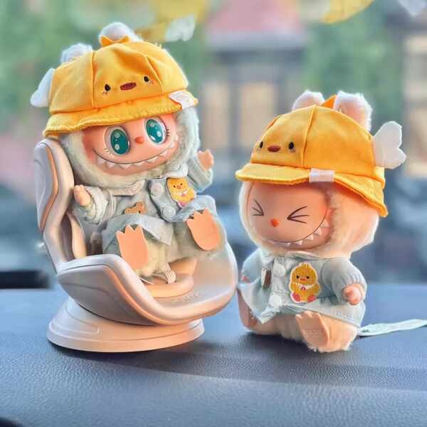 labubu v2 clothes labubu clothes Sit Party 2nd Generation Seated Labubu ...