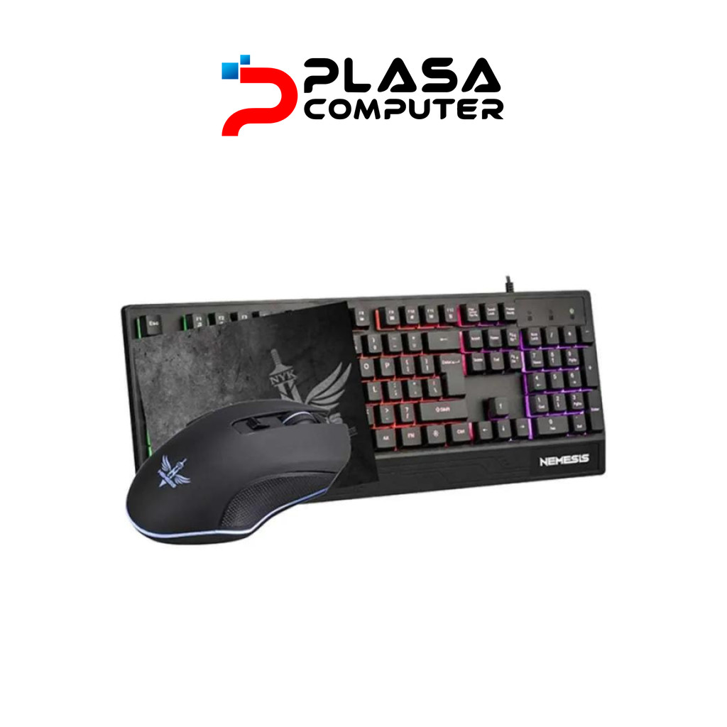 NYK Nemesis Drake KC-300 Gaming Keyboard Mouse Package | Shopee Singapore