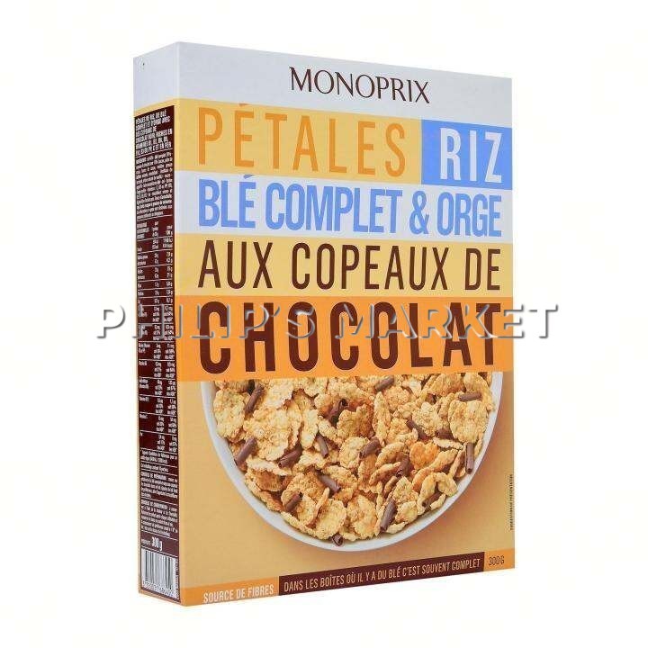 (Expiry 24 Jan 2025) Monoprix Whole Rice Flake Cereals With Chocolate ...