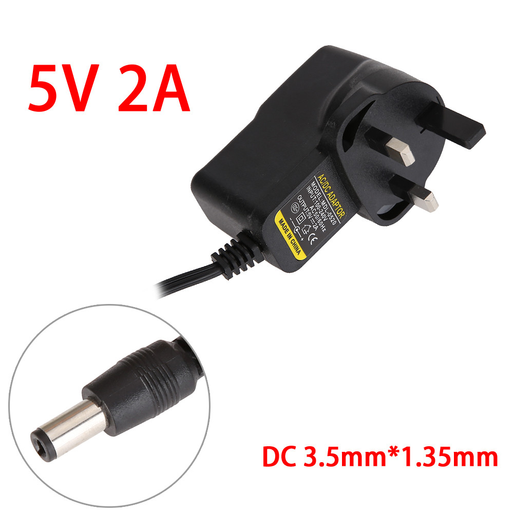 5V 2A AC to DC 3.5mm*1.35mm Switching Power Supply Adapter | Shopee ...